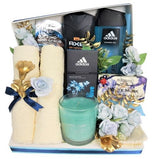 Gent's Refresher Box: Shower gel, deodorant, soap, and gift box