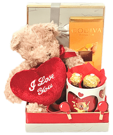 Ferrero Rocher and Teddy Combo Gift Set